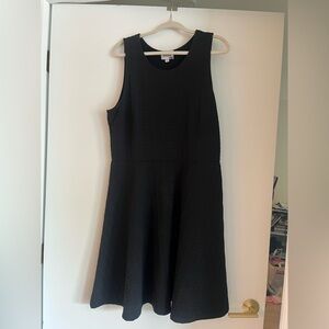 Leota Black Textured Dress (XL)